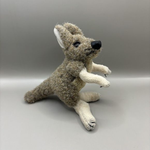 Vintage Discovery Channel Kangaroo Baby Joey 5” Realistic Plush Stuffed Animal - Picture 1 of 10